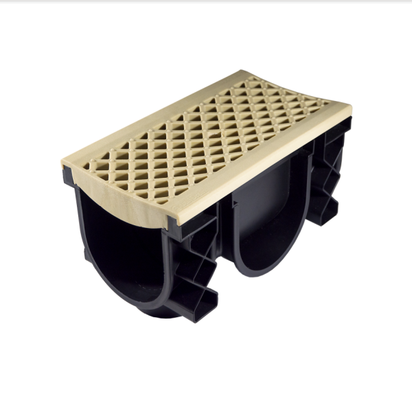 QualiDrain External Channel Drain Sandstone