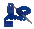 BuddyBats - 32mm Blue Poly (1000s)